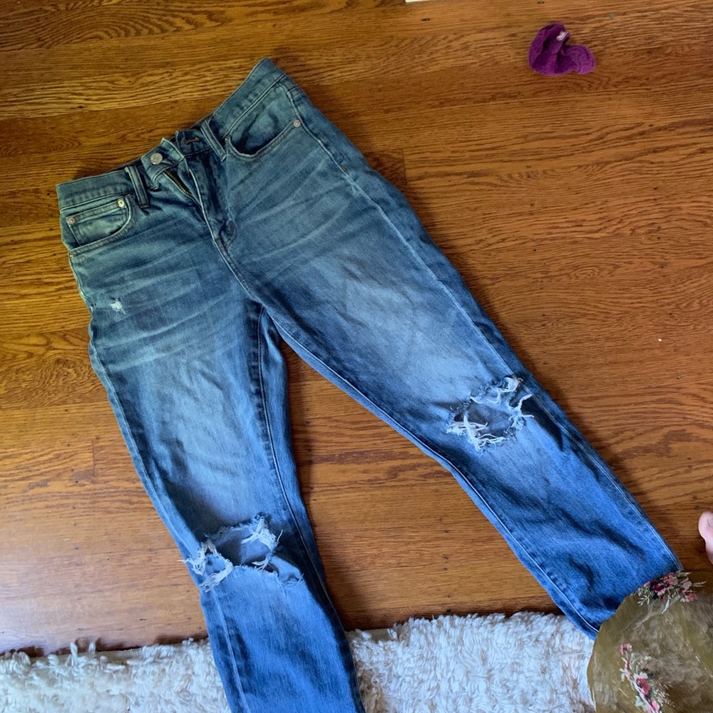 Madewell slim boy jeans